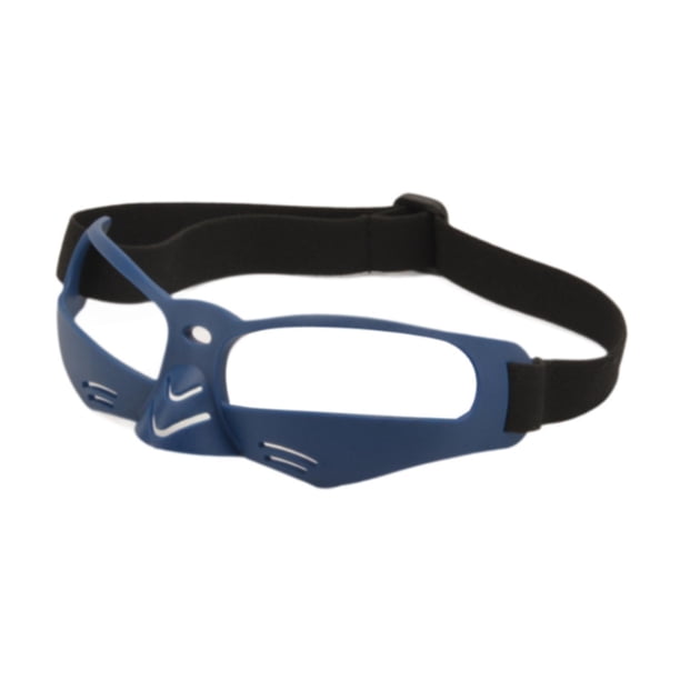 Montura de gafas deportivas para hombre y mujer, anticaídas, para tenis Azul