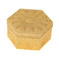 thumbnail image 4 of Caja de barcabarero de joyería en relieve diseño vintage de almacenamiento coleccionable decoración del hogar para la fiesta de la fiesta colgante, 4 of 9