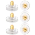 thumbnail image 1 of Pendientes de plata de ley 925 con cierre de oro de 14 quilates, 6 unidades, 1 of 9