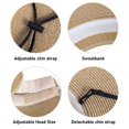thumbnail image 4 of Sombrero Simplicidad Plegable con Ala Ancha y Visera para Sol con Protección UV, 4 of 5