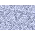 thumbnail image 1 of Ahgly Company Indoor Rectangle Patterned Lavender Blue Area Rugs, 6' x 9', 1 of 6