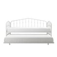 thumbnail image 4 of Novogratz Bushwick Metal Daybed & Trundle, Twin, Off White, 4 of 16