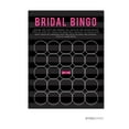 thumbnail image 1 of Bridal Shower Bingo  Modern Black and White Stripes Wedding Bridal Shower Game Cards, 20-Pack, 1 of 1