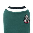 thumbnail image 2 of Chaleco de punto para perros, suéter de punto para mascotas, suéter con cuello en V para perros escolares, ropa para mascotas, diseño aerodinámico, 2 of 5