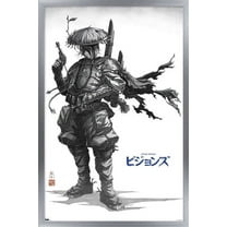 Star Wars: Visions - Boba Wall Poster, 14.725" x 22.375", Framed