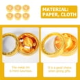 thumbnail image 3 of OUNONA 6Pcs Waterproof Small Jewelry Boxes Portable Jewellery Holder Golden Cloth For Birthdays, 3 of 5