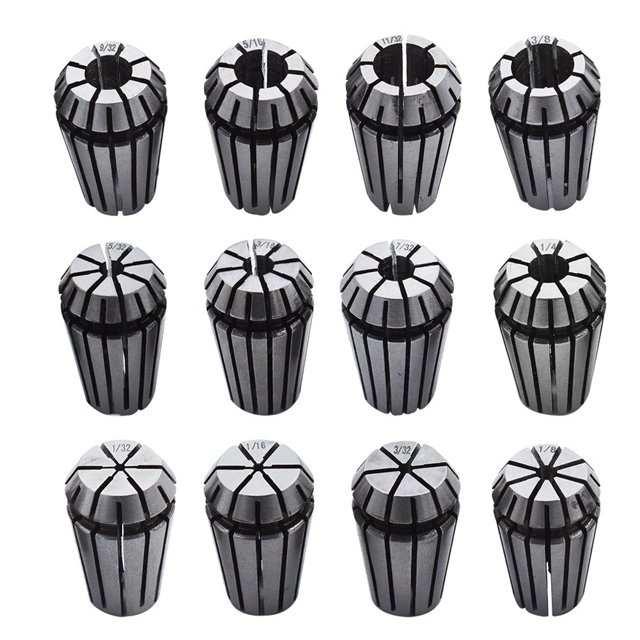 ER11/ER16/ER20/ER25/ER32/ER40 Spring Collet Set For CNC Milling Lathe Machine