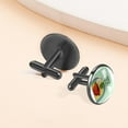 thumbnail image 6 of Saint Patrick's Day Stainless Steel Cuff Links for Dress Shirts - for Formal Occasions and Business Attire, 6 of 6