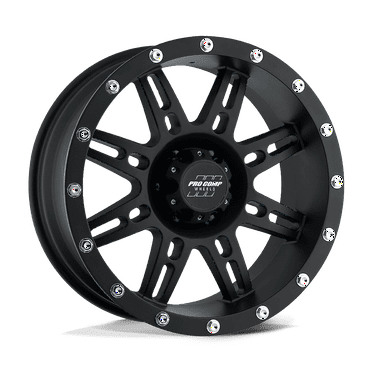 Pro Comp Cast Aluminum Wheel PXA31 16x8 5x4.5 F-BLK 0mm, PXA7031-6865