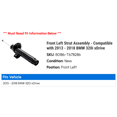 thumbnail image 2 of Front Left Strut Assembly - Compatible with 2013 - 2018 BMW 320i xDrive 2014 2015 2016 2017, 2 of 2