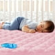 thumbnail image 1 of Protector de colchón impermeable para cuna, paquete de 2 sábanas ajustables para cuna, protector de colchón para cama infantil para niños y niñas, funda protectora para colchón de cuna 100% absorbente, 1 of 4