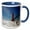 Blue/White, variant on 3drose, Grand Haven Michigan Lighthouse and Ice House, 11oz Mug
