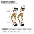 thumbnail image 2 of KLL Cowboy Up Vintage Wild West Print Cool Socks Men's Women's Crew Socks Funny Crazy Novelty Stockings, 2 of 6
