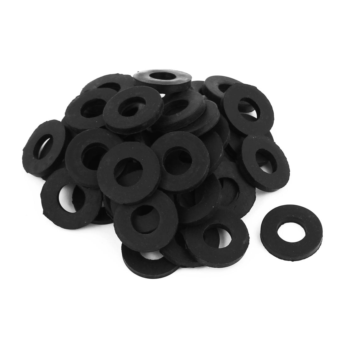 25mm OD ORing Hose Gasket Flat Rubber Washer Lot for Faucet Grommet