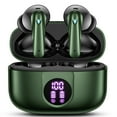 thumbnail image 1 of VEAT00L P91 Écouteurs Sans Fil, Écouteurs Bluetooth V5.4 Stéréo avec Micros à Réduction de Bruit, Mini Étui de Lecture 60 H avec Double Écran LED, Écouteurs Intra-Auriculaires Étanches IP7 pour Android iOS, 1 of 7