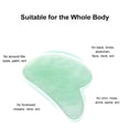 thumbnail image 3 of Gua Sha Scraping Massage Tool Natural Jade Stone Guasha Board Gua Sha Facial Body Tool for SPA Acupuncture Therapy Trigger Point Treatment, 3 of 9