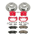 thumbnail image 2 of PowerStop Rear Z23 Evolution Sport Brake Pad and Rotor Kit with Red Powder Coated Calipers Fits: CHEVROLET GMC Select Models KC2018, 2 of 2