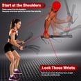 thumbnail image 3 of Cordless Battle Ropes (2-Pack) Portable Workout Ropes for HIIT Workouts,Cardio & Muscle Training,Low-Impact Cardio Training,Home Gym Equipment for Men & Women(Updated Version 1.8LB x 2), 3 of 7