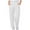 White, variant on OGLCCG Boys Baggy Sweatpants Cross High Waisted Straight Leg Fleece Sweat Pants with Pockets Casual Winter Soft Warm Athletic Joggers 4-15 Years
