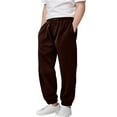 thumbnail image 6 of Ruyang Girls Sweatpants Casual Drawstring Sweat Pants Workout Athletic Joggers with Pockets Cinch Bottoms Athletic Track Pants, 6 of 6