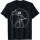 thumbnail image 1 of Guitar Da Vinci Vitruvian Man - Camiseta para guitarrista, 1 of 2