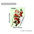 thumbnail image 2 of Hometravel Christmas Toilet Stickers, Holiday Bathroom Decoration Vinyl Clings, Festive Seasonal Waterproof Sticker Designs for Lavatory, Restroom, Washroom Surfaces, 2 of 3