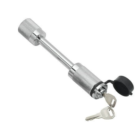 Reese 63252 5/8" Dogbone Receiver Lock for 2.5" Square Receivers - Chrome