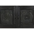 thumbnail image 6 of Taran Designs Monte 4-drawer 4-door Carved Solid Wood Sideboard in Black, 6 of 9