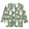thumbnail image 3 of Eres Más Que una Camisa de Puntuación de Prueba Linda Impresión de Pascua 3/4 Manga Cuello Redondo para Niños, Camisas de Manga Larga de Niños Suaves Tamaño 12-14 Juventud para el Ocio Diario, 3 of 6