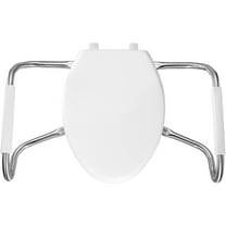 Bemis Toilet Seat,Elongated Bowl,Open Front MA2150T-000