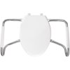 Bemis Toilet Seat,Elongated Bowl,Open Front MA2150T-000