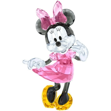 mickey and minnie crystal figurines