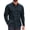 Navy Blue, variant on Men's Slim Fit Dress Shirts Wrinkle-Free Long Sleeve Casual Button Down Shirt