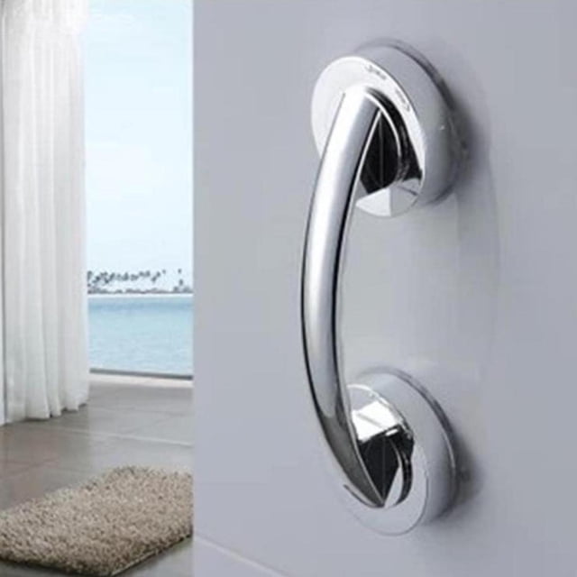 Barre de Douche et Baignoire Murale Robuste avec Ventouse - 20cm