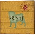 thumbnail image 1 of Great Art Now Frisky Dog by Jennifer Pugh Canvas Wall Art, 1 of 2