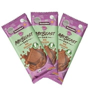 Mr Beast Chocolate Bars  New Milk Chocolate, Only 5 Ingredients (3 Pack)