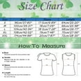 thumbnail image 3 of 2024 Tees For Women Vintage St. Patrick'S Day Print Printed Crew Neck Short Sleeved Loose Fit Pullover Tshirts, 3 of 5