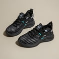 thumbnail image 3 of Women's Lightweight Walking Sneakers Casual Lace Up Flats Tennis Athletic Running Fashion Sport Shoes for Girls, 3 of 12