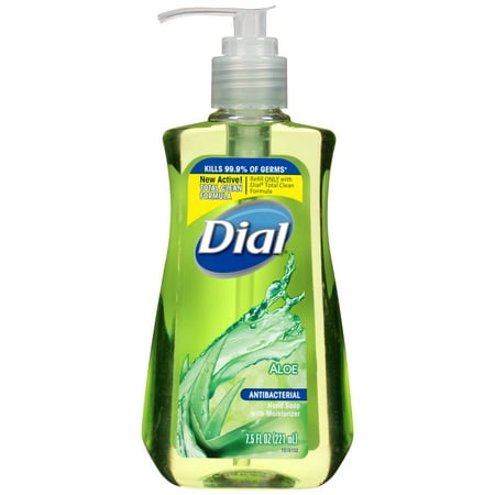 Dial Antibacterial Aloe Liquid Hand Soap - 7.5oz