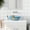 Blue (2), variant on vidaXL Countertop Basin White and Blue Round Φ16.1x5.5" Ceramic