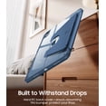 thumbnail image 6 of Fintie Vertical Stand Case for iPad 11th Generation 11-inch (A16, 2025) & iPad 10th Generation 10.9-inch (2022) – Magnetic Multi-Angle Case with Clear Back & Pencil Holder, Blue, 6 of 7