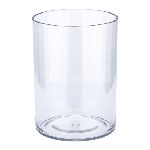 Unique Bargains Acrylic Cylinder Vase Flower Holder Clear 3.0"L x 3.0"W x 3.9"H