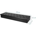 thumbnail image 2 of KAIYANG Caja para ahumar: caja para ahumar de metal resistente para asar astillas de madera en parrillas de barbacoa: ahumado de carne y pescado con tapa con bisagra, 2 of 5