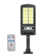 thumbnail image 3 of Wosthever 160 COB Solar LED Farola Impermeable PIR Sensor de movimiento Lámpara de control remoto inteligente 1200W Jardín exterior Luz de pared de Iluminación y accesorios lámpara de rejilla 10 Wosthever HA005678-02B, 3 of 6
