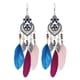 thumbnail image 1 of Pendientes de Plumas de Hojas de Borla de Color Retro Bohemio aleación tibetana Xiangyun patrón Joyas de Clavos para oídos Zefei Wu 9024735068181, 1 of 3