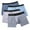 Assorted-A, variant on Men's Boxer Briefs,Comfortable Bamboo Viscose Underwear,Moisture Wicking and Breathable,4 Pack,M-XXL