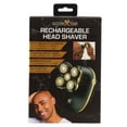 thumbnail image 2 of Cutting Edge Men Rechargeable Head Rotary Shaver - Bump-Free and Hypoallergenic Titanium Rotary Cutters for Smooth, Irritation-Free Skin, 2 of 6