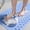 Blue, variant on Non-Slip Bath Mat for Tub and Shower, Rubber Backing Bathroom Shower Mat with Foot Scrubber and Massage Texture, Mildew Resistant Bathroom Rug