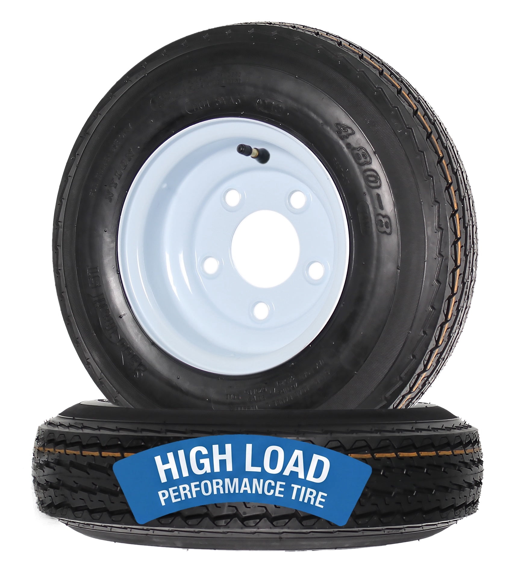 WANDA8インチタイヤ6PR4.80-8C WANDA 2 New 4.80-8 6PR Boat/Motorcycle Utility Trailer Tires, Load