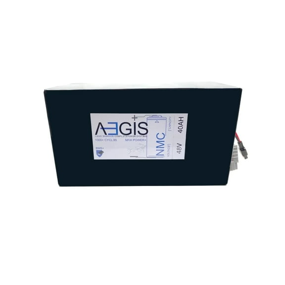 Aegis Battery 48V 40Ah Lithium Battery - NMC Deep Cycle Lithium-ion